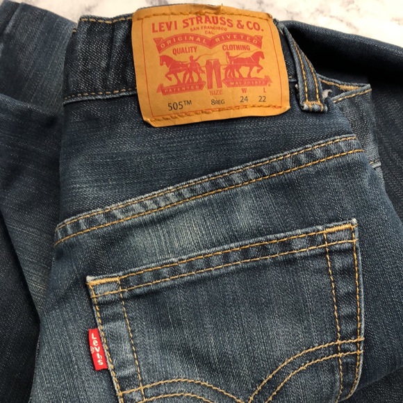 Levi’s 505 Stretch Boys Jeans - Picture 6 of 7